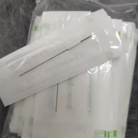 100pcs/bag 3RL Disposable Sterilized Tattoo Needles Permanent Makeup Eyebrow Needle for Tattoo Eyebr