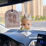 ของตกแต่งรถยนต์ Zsiga ลูกปัดตกแต่งกระจกมองหลังสำหรับรถยนต์ใหม่ของแฟนสาว เครื่องประดับรถยนต์ตกแต่งภาย