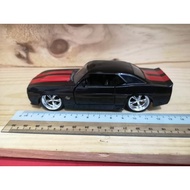 Jada Toy 1969 Chevy Camaro SS Black Metal Diecast Model
