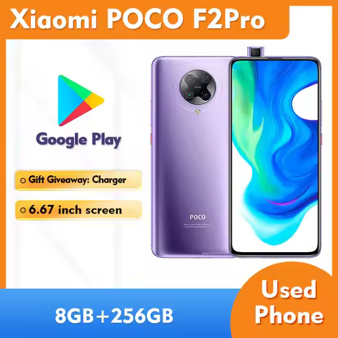 Xiaomi POCO F2 Pro 5G RAM 8GB ROM 256GB SmartPhone 6.67inch 60hz refresh rate original used phone