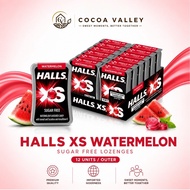 Halls XS Sugar Free Candy Watermelon (20's X 12)