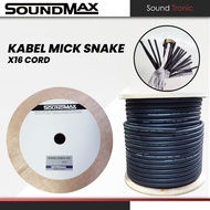 Snake Cable Contents 16 SOUNDMAX Cable Snake 16 Core Meter