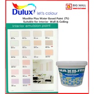 Maxilite Plus Emulsion Paint (7L) P1 *For Interior Wall & Ceiling Water Based Paint (Cat Kapur)