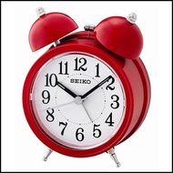 MERAH Seiko kring Alarm Clock QHK035R ORIGINAL SEIKO - Red