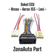 All new Nmax Aerox 155 VVA Lexi ECU socket cable Original