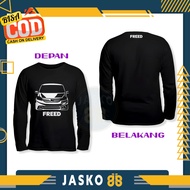 HONDA T-shirt Freed DB Long Sleeve Automotive Shirt