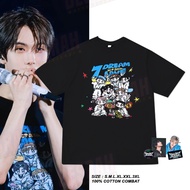Korean kpop t-shirt Nct dream dream show 4 7DREAM LOVE CARTOON