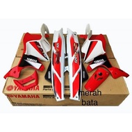 COVERSET HLY YAMAHA 125ZR MERAH BATA