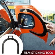 FLYTOP Car Vinyl Wrap Tool Film Decal U-shaped Aid Holder for Auto Rearview Mirror Paint Film Instal
