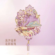 Gift Hand Glitter Beijing Magnetic Japanese Museum Sticker Wisteria Refrigerator Gongwang House Wedd