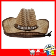 Topi Cowboy / Grass Farmer Hat / Topi Kebun /Topi Petani Cowboy 勞工帽 Straw Hat garden hat