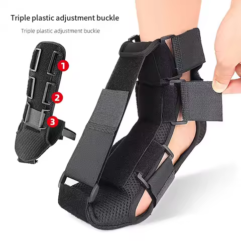 Comfortable Night Foot Splint - Adjustable Support Sock for Plantar Fascia and Achilles Tendon Comfo
