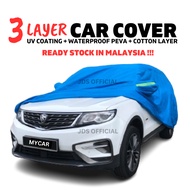 🇲🇾𝐁𝐞𝐫𝐤𝐮𝐚𝐥𝐢𝐭𝐢 Car Cover Kereta Kain Selimut Kereta Tebal Kain Sarung Kereta Wira Aruz Myvi Car Protec