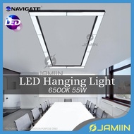 55W LED Linear Light Casing Lampu Panjang LED Office Light Hanging Ceiling Lampu Panjang LED 6500K L