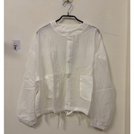 Fashionable Design Niche Solid Color Cardigan Top Sunscreen Clothing Cotton Linen Shirt Jacket Tempe