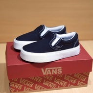 HITAM Vans Children's Shoes vans slip on OG Black Boys Girls Shoes kids vans kids(PREMIUM)