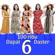 Manohara daster 100 Get 6 Clothes/daster Package 100rb Fit Up To BB 55 Wholesale pekalongan daster/r