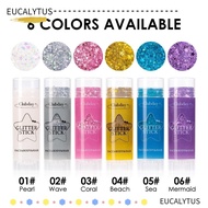 EUCALYTUSSG Glitter Cream, 6color Body Paint Glitter Sequins Glitter Stick, Gifts Body Glitter Stick