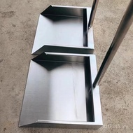 Extra Thick Dedicated Stainless Steel 304 Welded Garbage Dustpan Dustpan Thickened Spatula Bucket In