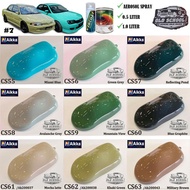 VIRCOAT AIKKA [Supreme Solid Color] 2K Paint Car Paint Motor Paint/ Cat Kereta Cat Bancuh Kereta 1 L