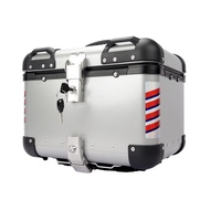 [Motorcycle Tail Box] 28L 32L 36L 45L 55L 65L 80L 100L Motorcycle Aluminum Alloy Tail Box Side Box W