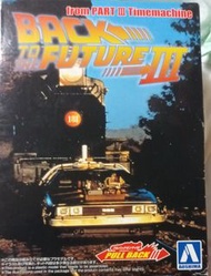 AOSHIMA De Lolean BACK TO THE FUTURE PART 3 1/43 Plastic Model  回到未來 模型車