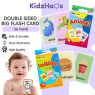 Early Learning Flash Card | Kids Cognition Card | Shape Animal Color Teaching Aids | English Learnin