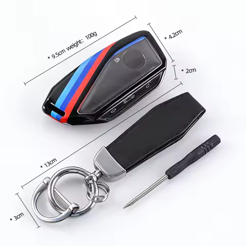 3 4 Buttons Key Shell Remote Key Case Shell Fob For 2022-2024 BMW i7 X7 G07 LCI iX I20 X1 U11 7 Seri