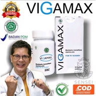 VIGAMAX Asli Original 10 Kapsul Obat Kuat Pria Tahan Lama Sudah BPOM