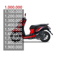 Motor Matic Bekas Scoopy Donat 2018 Merah