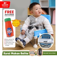 SPEEDS Kursi Makan Bayi High Chair Kursi Bayi Balita Lipat Portabel Baby Chair Booster LX 031-38