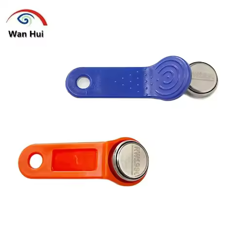 DS1990A TM1990A RW1990 iButton TM Key Tag IB Touch Memory Card Key for Dallas Key DS1990A-F5 TM1990A
