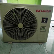 new ac outdoor Sharp 1pk Freon R32