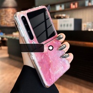 DAIMANG | เคสโทรศัพท์ Huawei Purax Foldable Screen Dual Layer IMd Luxury Shell Pattern Gradient Fema