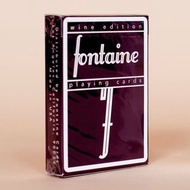 Wine fontaine playing cards已絕版