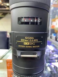 SIGMA 800mm F5.6 APO EX DG HYPER SONIC MOTOR for CANON EF 新版 大光圈長焦 新淨 800 mm