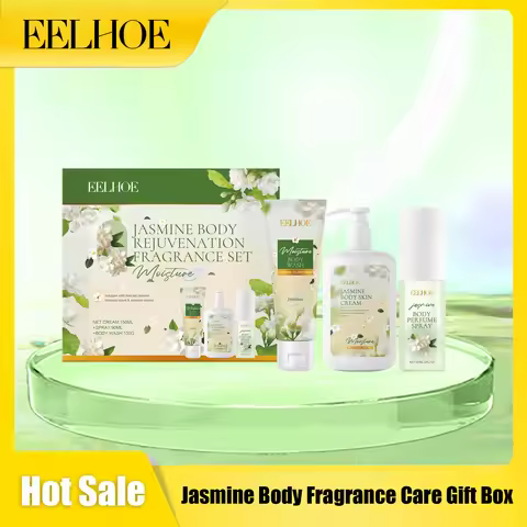 Eelhoe Jasmine Body Fragrance Care Gift Box Keep Freshing Smooth Enhance Self Confidence Woman Valen