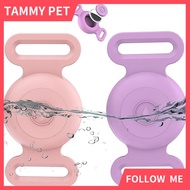 Waterproof Airtag Dog Collar Holder Compatible with AirTag, Silicone Waterproof AirTag Case for Dog 