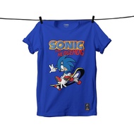 100% Cotton PremiumTshirt Art Sonic The Hedgehog Baju Graphic Tee
