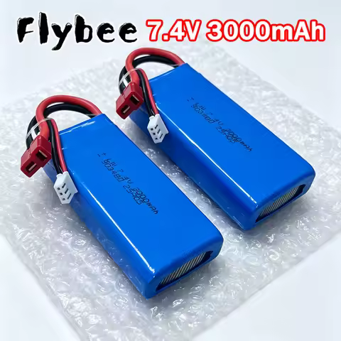 Li-polymer 7.4V Rechargable Battery For Wltoys 144001 Car, 2S 7.4V 3000mAh Battery for Wltoys 124017
