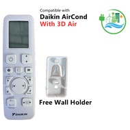 AIRCOND REMOTE CONTROL for Daikin Air Cond Air Conditioner Replacement Remote Control 3P537588-3A Pa