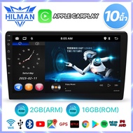 HILMAN จอแอนดรอย 7นิ้ว 9นิ้ว 10นิ้ว แอนดรอยด์ 12 .1 หน้าจอสัมผัสแบบเต็ม Wifi GPS บลูทูธ EQ USB Android แท้ 2din Apple Car play เครื่องเล่นวิทยุ FM วิทยุติดรถยนต์ 7" 9" 10" จอ android ติดรถยนต์ เครื่องเสียงรถยนต์