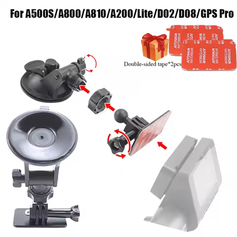 Car DVR Sucker support For 70mai Dash Cam Pro Plus A500S /A810/A800/A200 /lite/D02/D08/GPS ProBase b