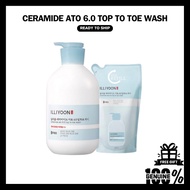 ILLIYOON Ceramide Ato 6.0 Top to Toe Wash (500ml/1000ml/Refill)