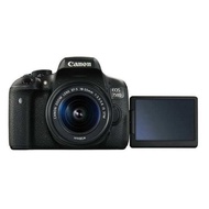กล้องดิจิตอล Canon EOS 750D SLR พร้อมด้วยเลนส์ STM 18-55มม. STM/18-135มม.