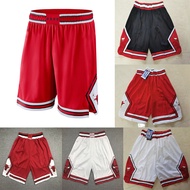 Chicago Bulls Shorts Embroidered Retro Basketball Short Pants Summer Mesh High Quality