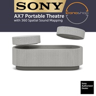 Sony AX7 Portable Theatre System with 360 Spatial Sound Mapping HT-AX7 HTAX7 HTAX