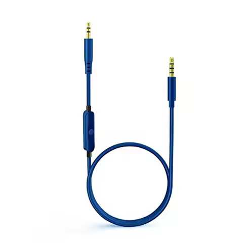 Replacement Audio Upgrade Cable Inline Mic/Remote Control Cord for AKG Y50 /Bose QuietComfort 35/QC2