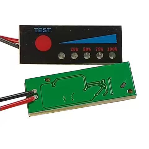 1S 2S 3S 4S 5S 6S 7S 4.2V-29.4V Lithium Battery Li-po Li-ion Capacity Indicator Board Power Display 