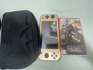 Nintendo Switch Lite 金色主機 +送遊戲：戰國無雙5+黑色收納包(面交：現金交易 或 香港支付寶）